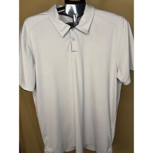 Oakley‎ Mens Tailored Fit Golf Polo Shirt Gray Short Sleeve XL CA35460 RN96548